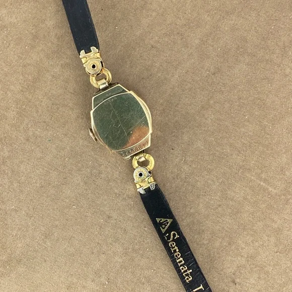 Vintage 1930’s Bulova 17 Jewel Movement 10K GF White Gold & 4 Diamonds - Picture 4 of 10